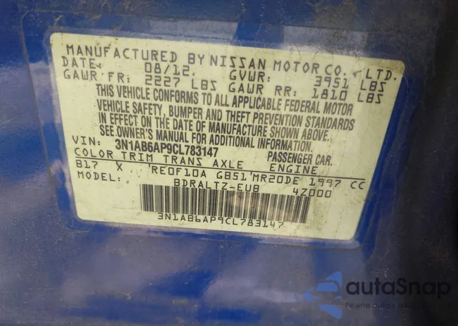 3N1AB6AP9CL783147: 42309268