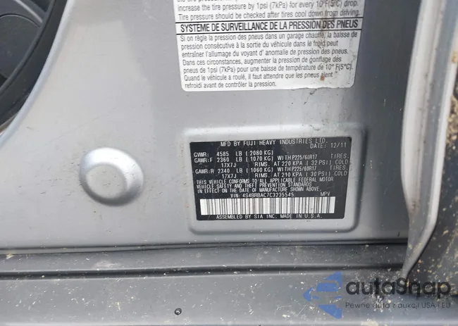 4S4BRBAC7C3235545: 42309589