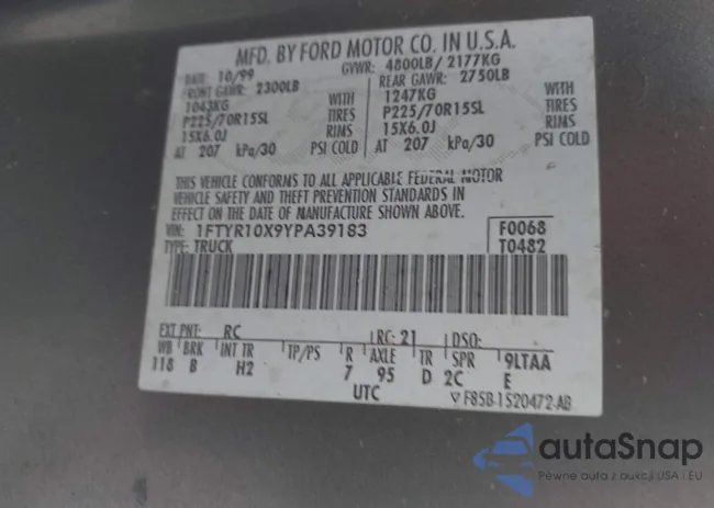 1FTYR10X9YPA39183: 42308896