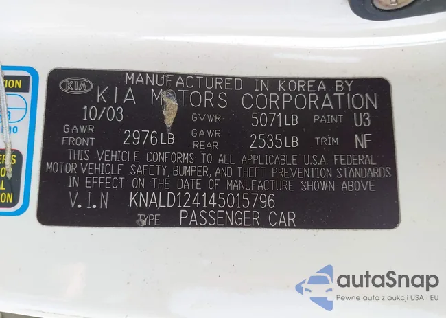 KNALD124145015796: 42308909