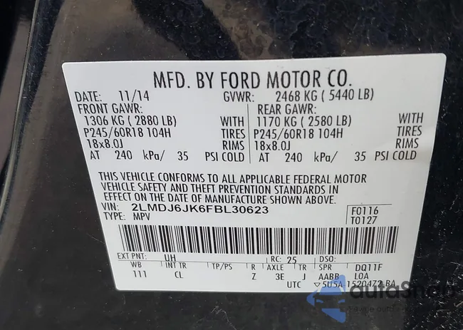 2LMDJ6JK6FBL30623: 42309083