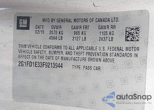 2G1FD1E33F9213944: 42310220