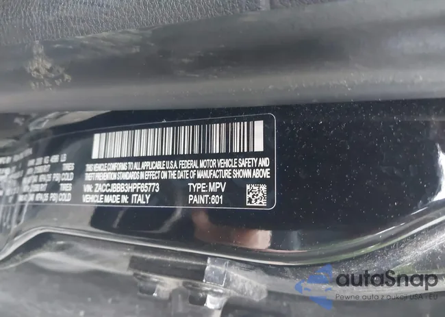 ZACCJBBB3HPF65773: 42310165