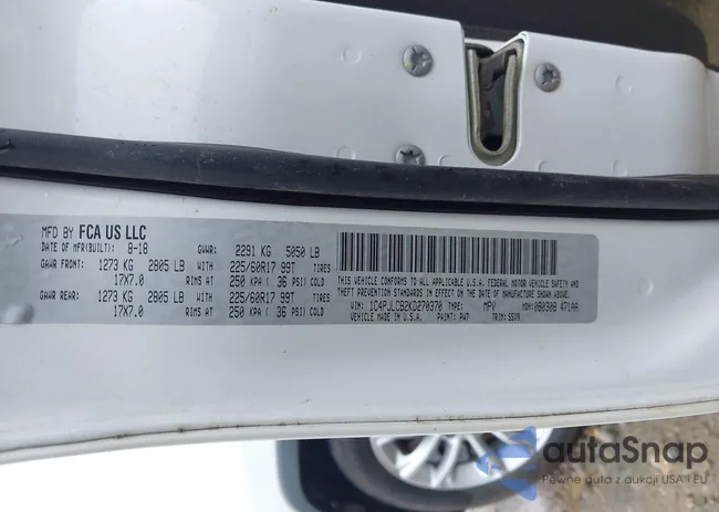 1C4PJLCB2KD270370: 42311198