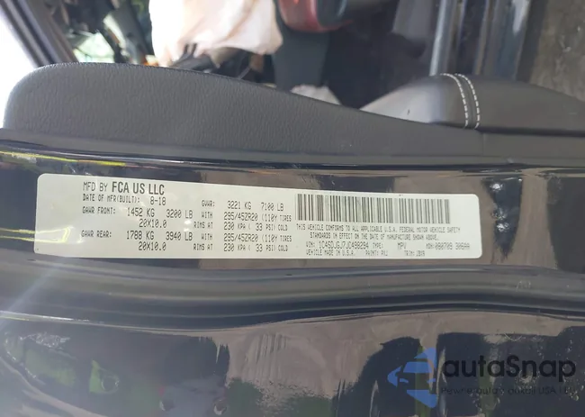 1C4SDJGJ7JC498294: 42311210