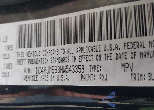 1C4PJMBB3HW543353: 42311248