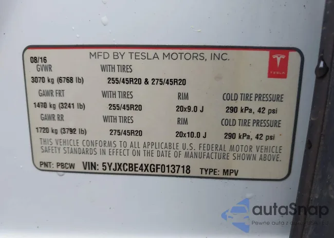 5YJXCBE4XGF013718: 42311761