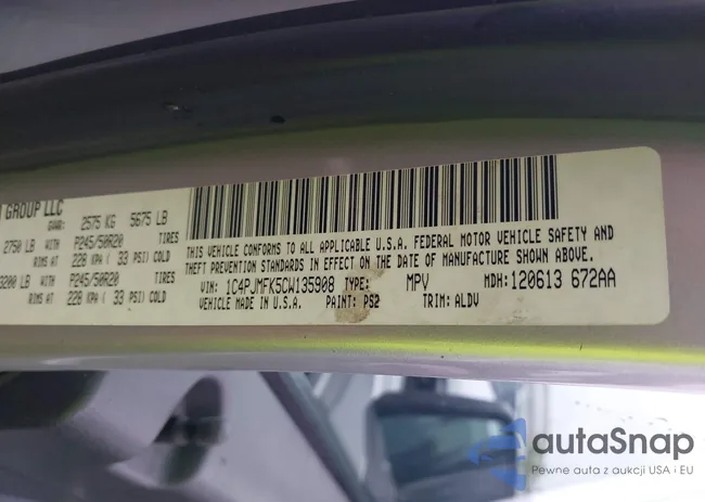 1C4PJMFK5CW135908: 42311040