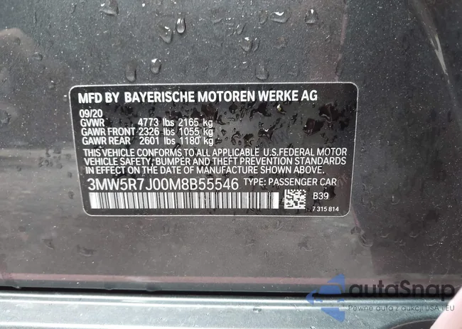 3MW5R7J00M8B55546: 42311070