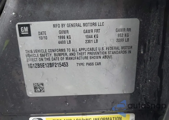 1G1ZB5E12BF215453: 42311838