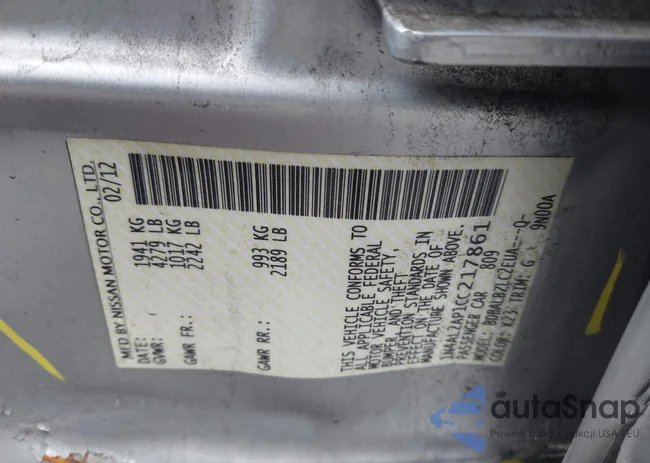 1N4AL2AP1CC217861: 42311850