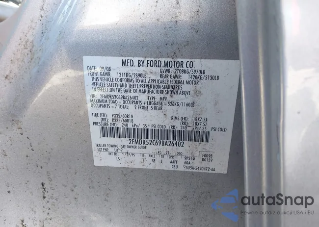 2FMDK52C69BA26402: 42312169