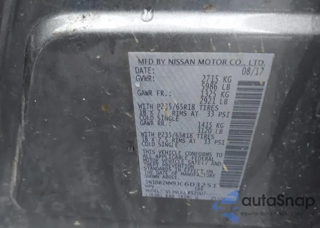 5N1DR2MM9JC603251: 42312178