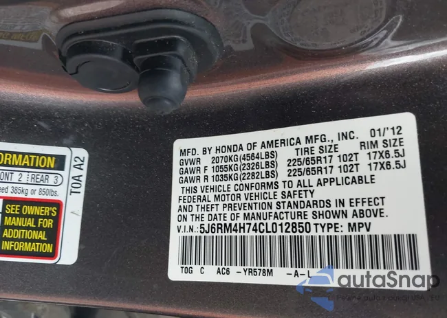 5J6RM4H74CL012850: 42313396