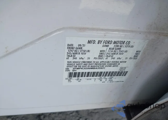 2FMPK3G99MBA55951: 42313429