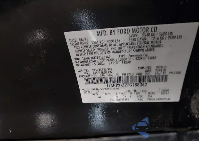 1FAHP2KT7FG188362: 42313534