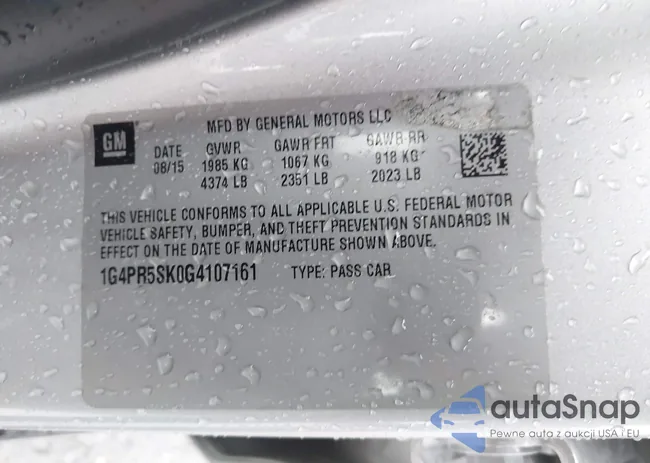 1G4PR5SK0G4107161: 42313054