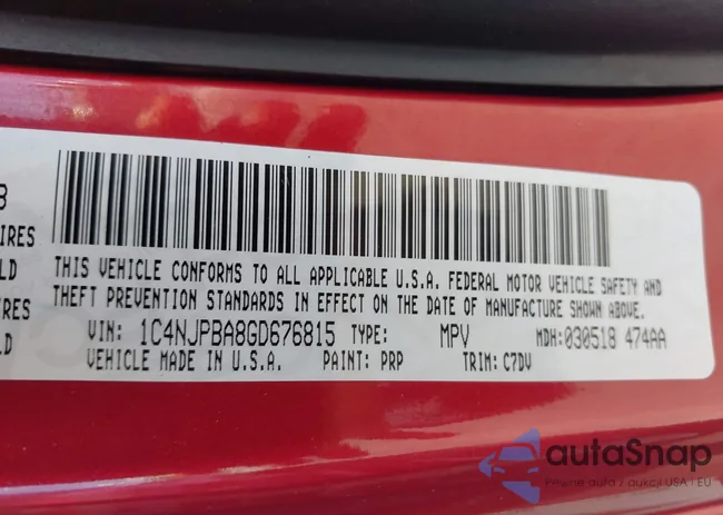 1C4NJPBA8GD676815: 42314216