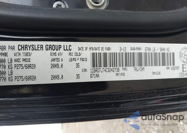 1C6RD7JT4CS242738: 42314595