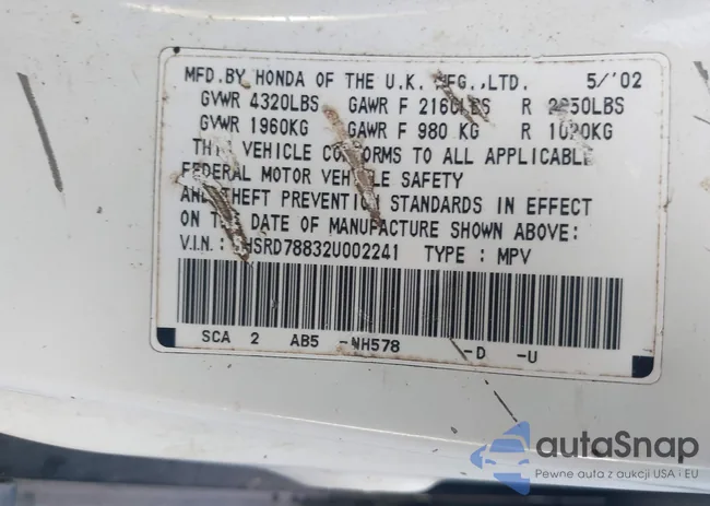 SHSRD78832U002241: 42314706