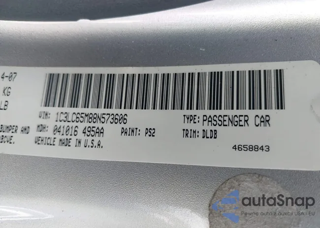 1C3LC65M88N573606: 42314722