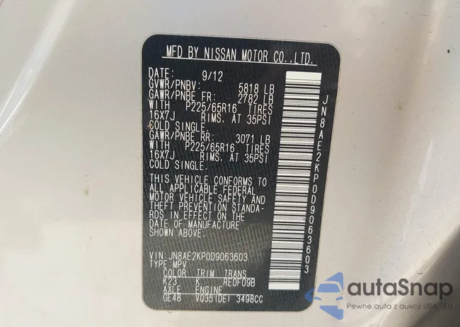 JN8AE2KP0D9063603: 42315262