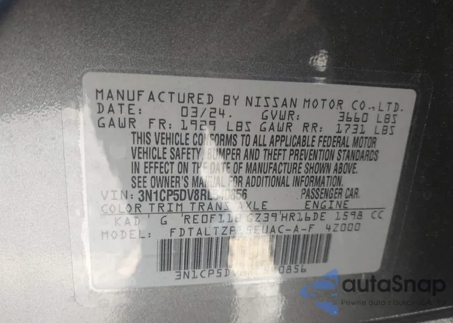 3N1CP5DV8RL540856: 42315370