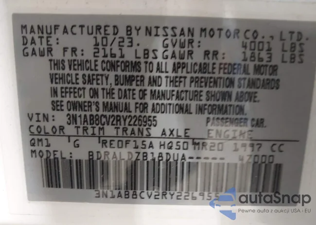 3N1AB8CV2RY226955: 42315544