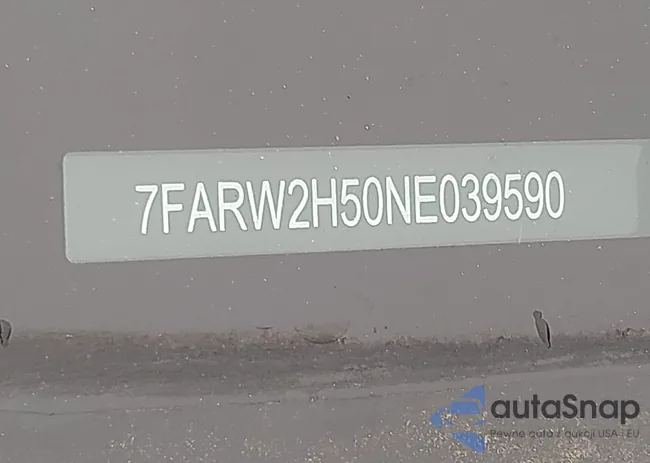 7FARW2H50NE039590: 42315632