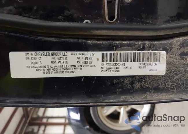 2C3CDXHG8CH234046: 42315694