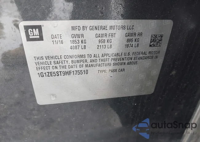 1G1ZE5ST9HF175510: 42315731