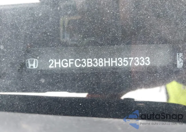 2HGFC3B38HH357333: 42315781