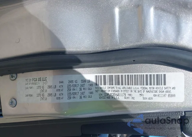 1C4PJMCB5HW611179: 42314796