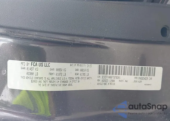 3C3CFFAR6FT678201: 42316377