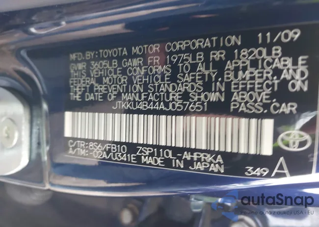 JTKKU4B44AJ057651: 42316646