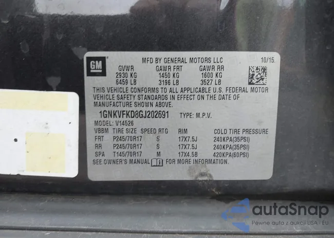 1GNKVFKD8GJ202691: 42316728