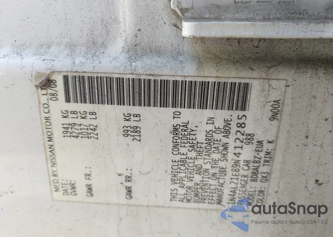 1N4AL21E89N412285: 42317477