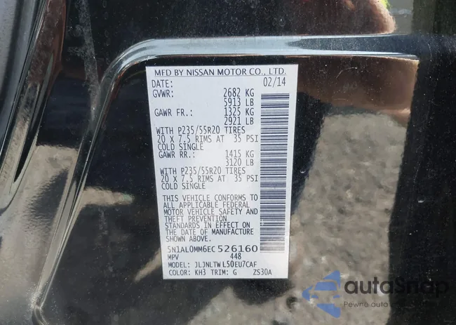 5N1AL0MM6EC526160: 42317487