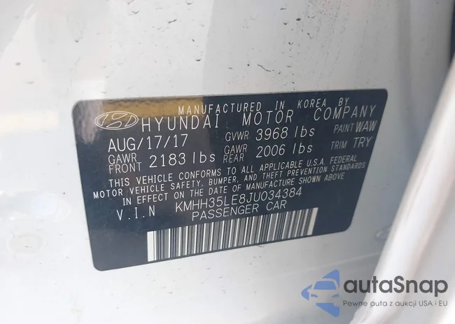 KMHH35LE8JU034384: 42317761