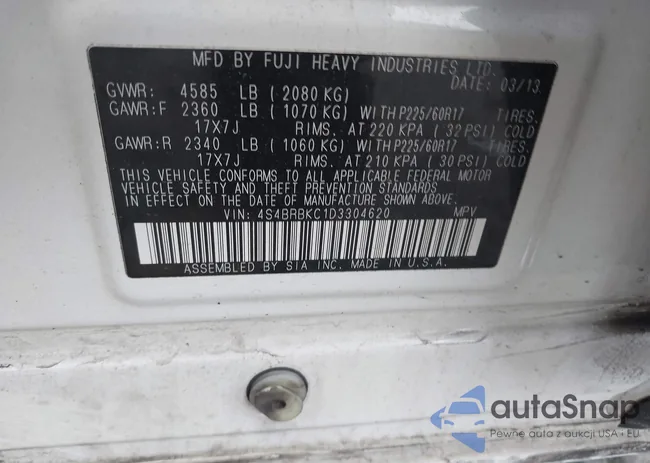 4S4BRBKC1D3304620: 42318277