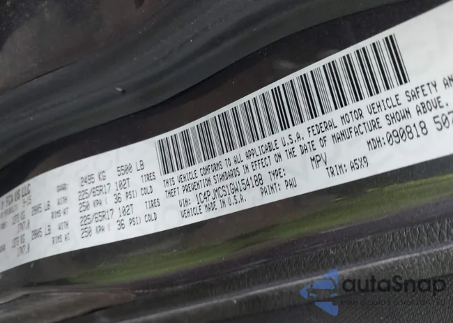 1C4PJMCS1GW154188: 42318317