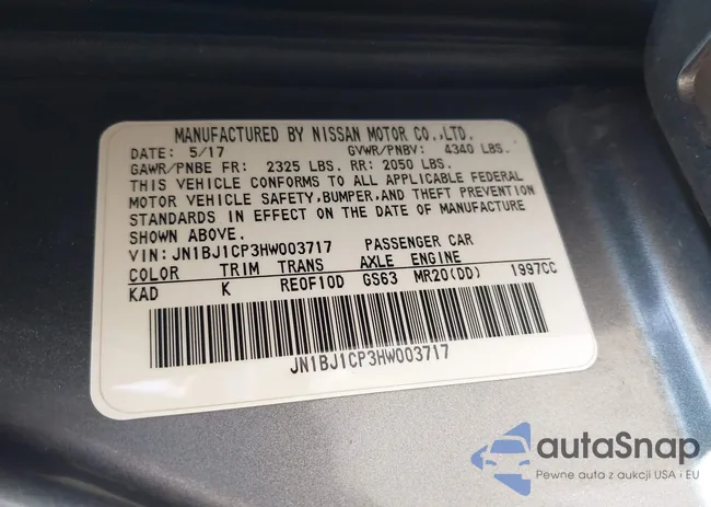 JN1BJ1CP3HW003717: 42318482