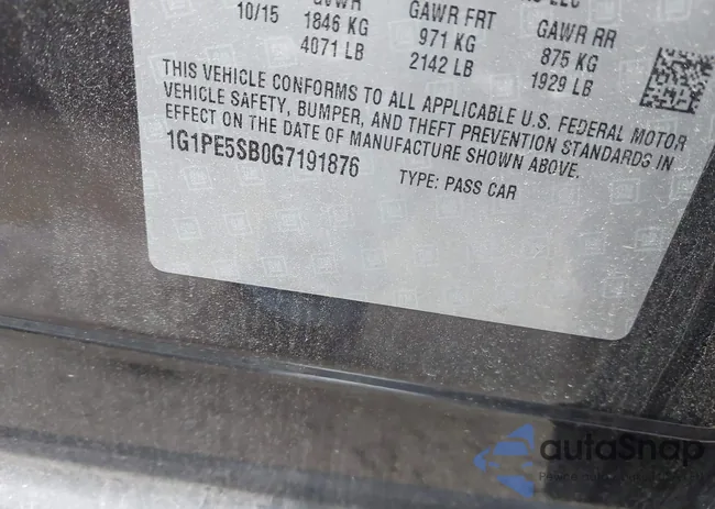 1G1PE5SB0G7191876: 42318506