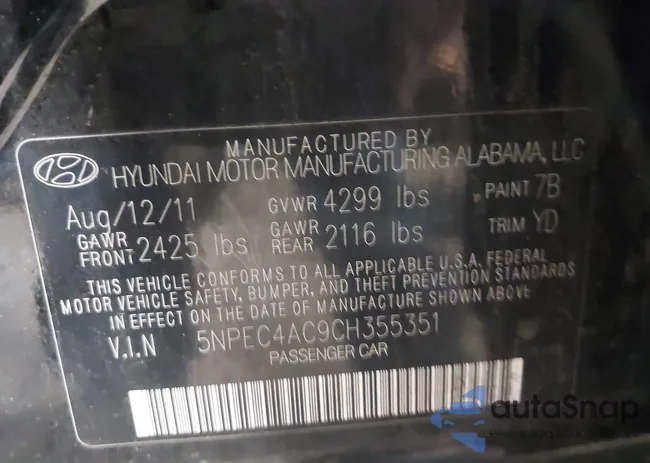 5NPEC4AC9CH355351: 42318588