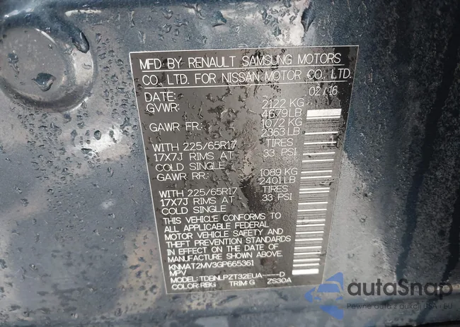 KNMAT2MV3GP665361: 42318773