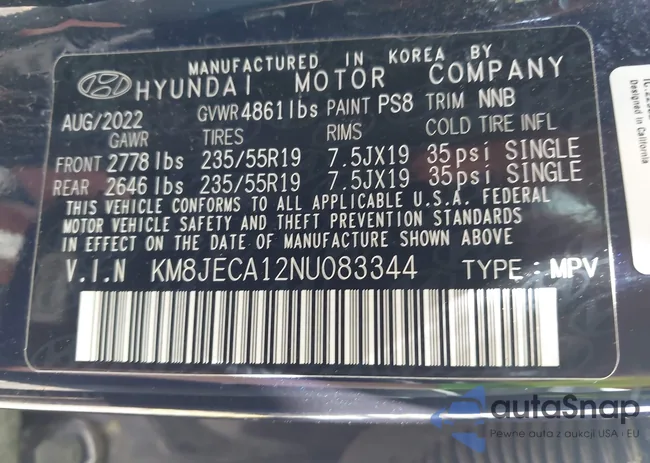 KM8JECA12NU083344: 42317853