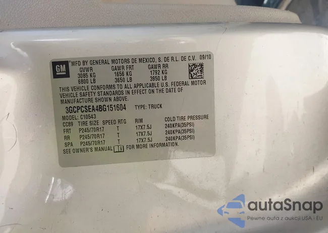 3GCPCSEA4BG151604: 42317923