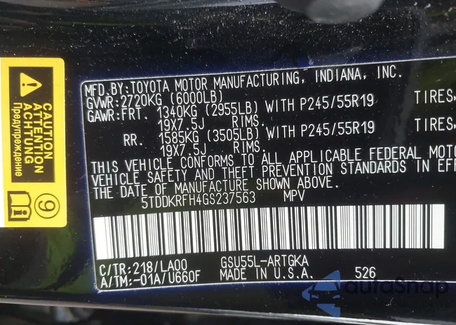 5TDDKRFH4GS237563: 42317980