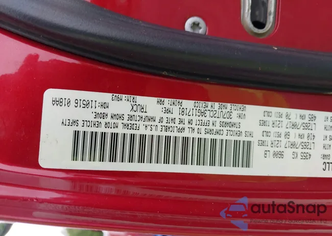 3D7UT2CL3AG117181: 42318032