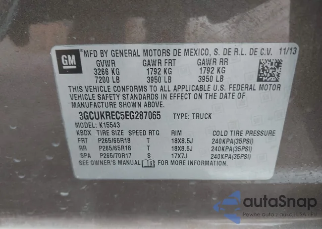 3GCUKREC5EG287065: 42318103